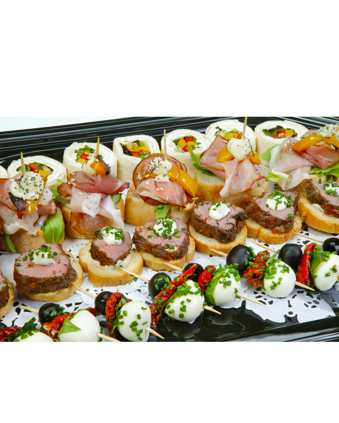 Corporate canapes and bowl food